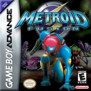 Metroid Fusion box artwork.